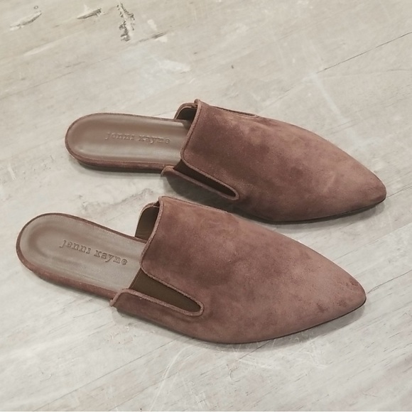Jenni Kayne Suede Mule ~Espresso Brown 40 EU 10 NIB - Picture 8 of 16